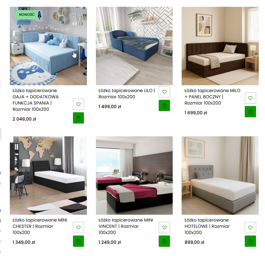 Łóżko do pokoju nastolatka - dlaczego warto rozważyć model 100x200?