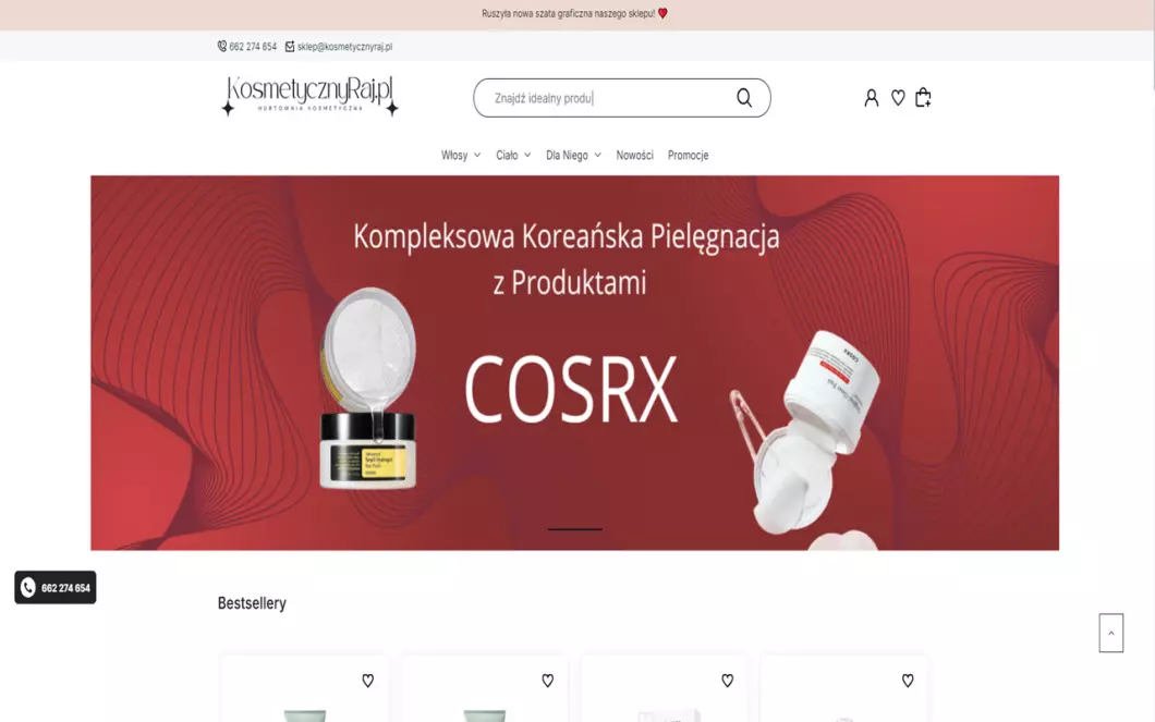 Zrzut ekranu strony