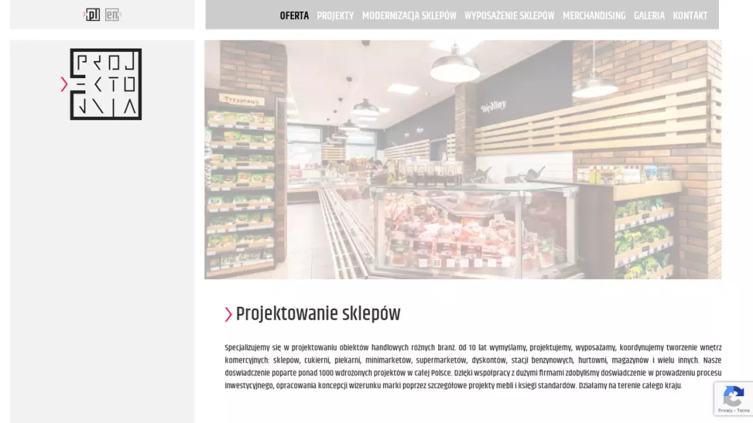 Zrzut ekranu strony