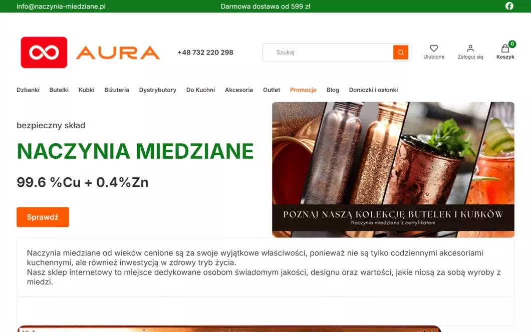 Zrzut ekranu strony