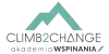 Logo climb2change - akademia wspinania