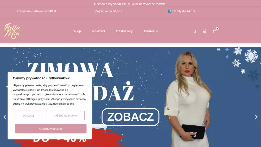 Zrzut ekranu strony