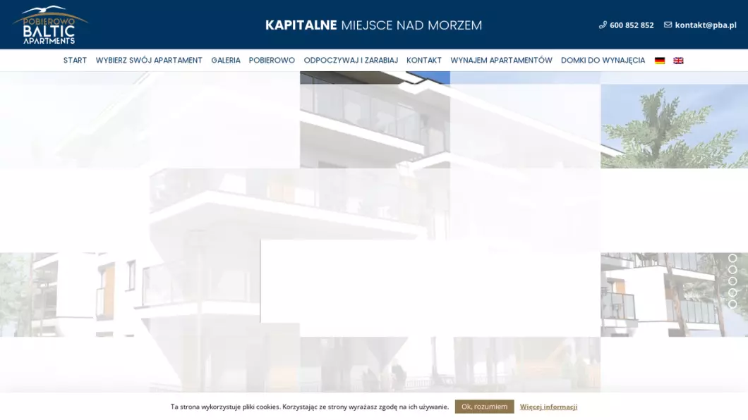 Zrzut ekranu strony